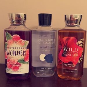 Bath and Body Works- Shower Gel Set